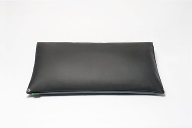 Classic Black/Harbor Blue 2-Tone Pillow Cover