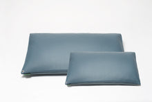 Classic Black/Stone Grey 2-Tone MINI Pillow Cover w/ Insert